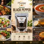 Premium Black Pepper (Pack of 3) -Prosperra Grains & Nuts