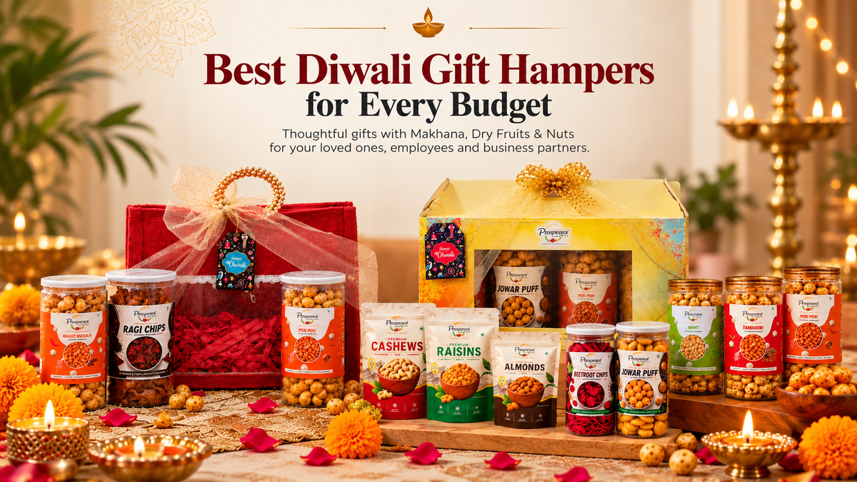 Best Diwali Gifts Under ₹300, ₹500, ₹1,000, ₹1,500 & ₹2,000: 2026 Gift Guide – Prosperra Grains & Nuts