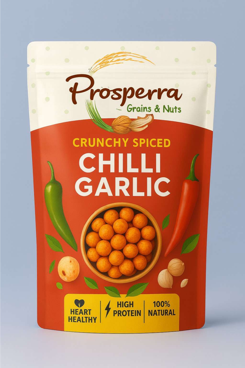 Chilli Garlic Makhana