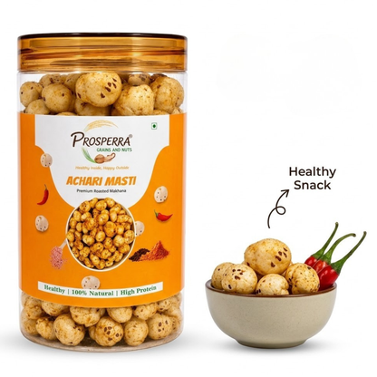 Buy Achari Masti Makhana Pack of 3 Online | Prosperra Grains & Nuts