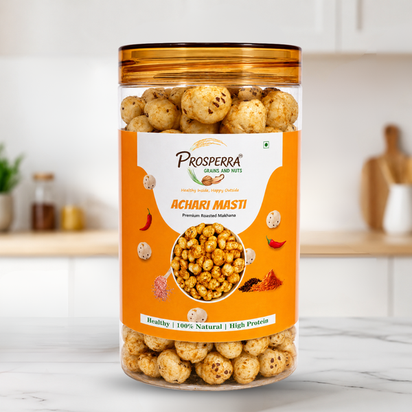 Buy Achari Masti Makhana Pack of 3 Online | Prosperra Grains & Nuts