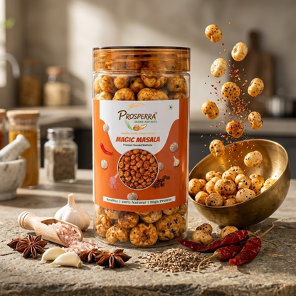 Magic Masala Makhana Pack of 3 - Prosperra Grains & Nuts