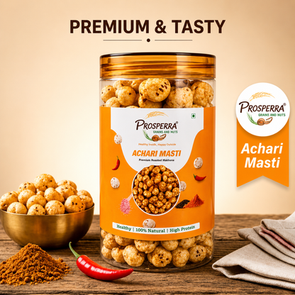 Buy Achari Masti Makhana Pack of 3 Online | Prosperra Grains & Nuts