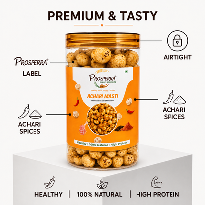 Buy Achari Masti Makhana Pack of 3 Online | Prosperra Grains & Nuts