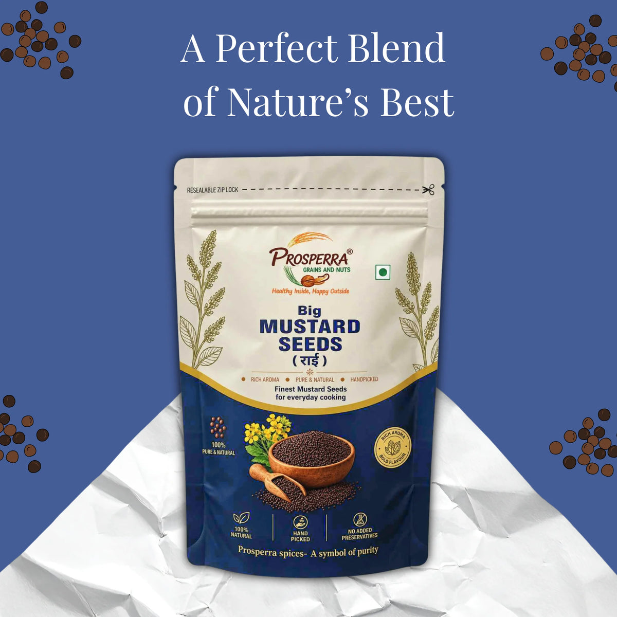Big Mustard Seeds – Premium Whole Mustard Spice