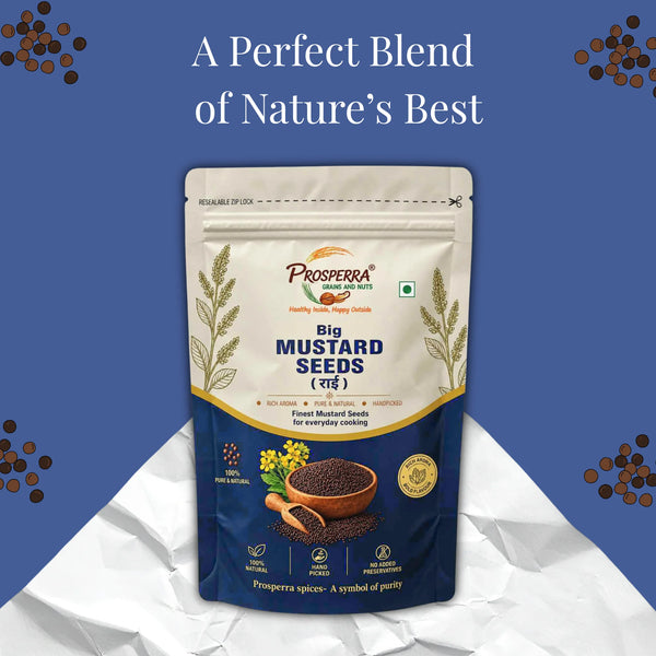 Big Mustard Seeds – Premium Whole Mustard Spice