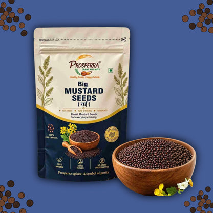 Big Mustard Seeds – Premium Whole Mustard Spice
