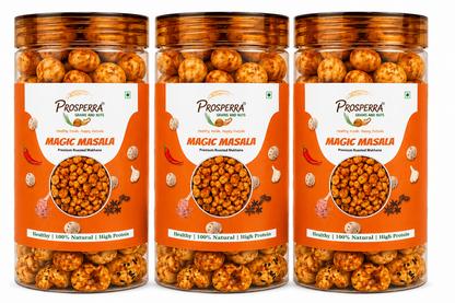 Magic Masala Makhana Pack of 3 - Prosperra Grains & Nuts