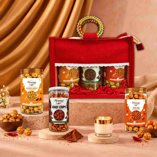 Diwali Gift Hamper | Magic Makhana, Peri Peri & Ragi Chips