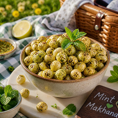 Mint Makhana Pack of 3 - Prosperra Grains & Nuts