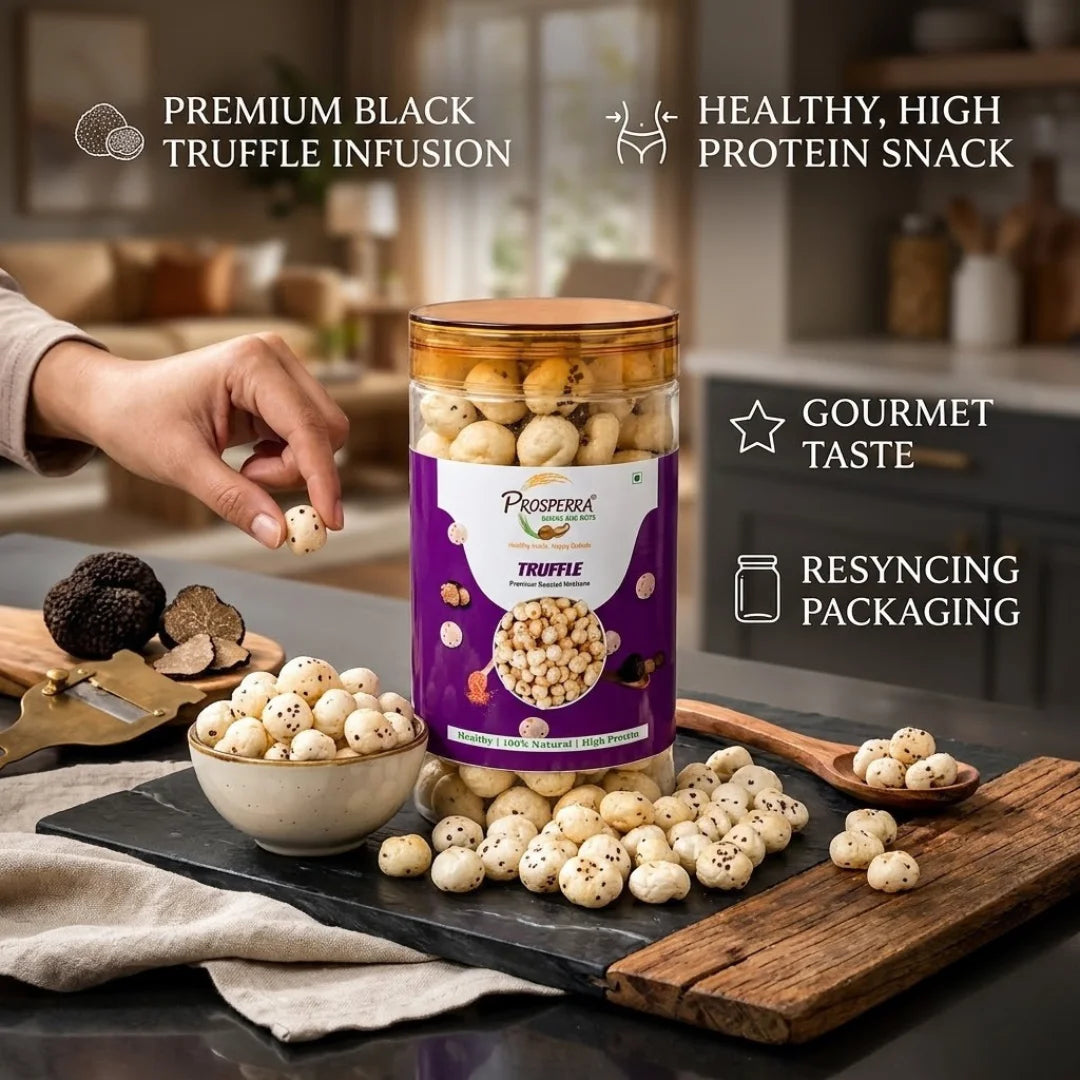 Truffle Makhana Pack of 3 - Prosperra Grains & Nuts