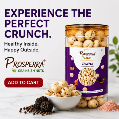 Truffle Makhana Pack of 3 - Prosperra Grains & Nuts