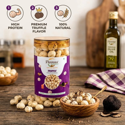 Truffle Makhana Pack of 3 - Prosperra Grains & Nuts