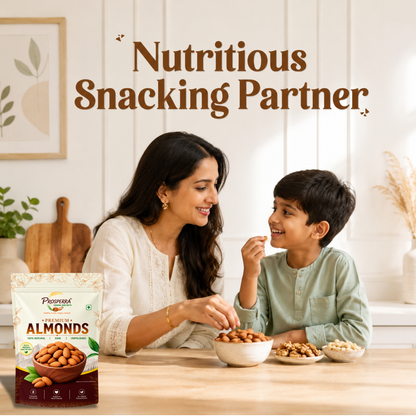 Prosperra Premium Almonds – Raw, Unpolished & 100% Natural Almonds