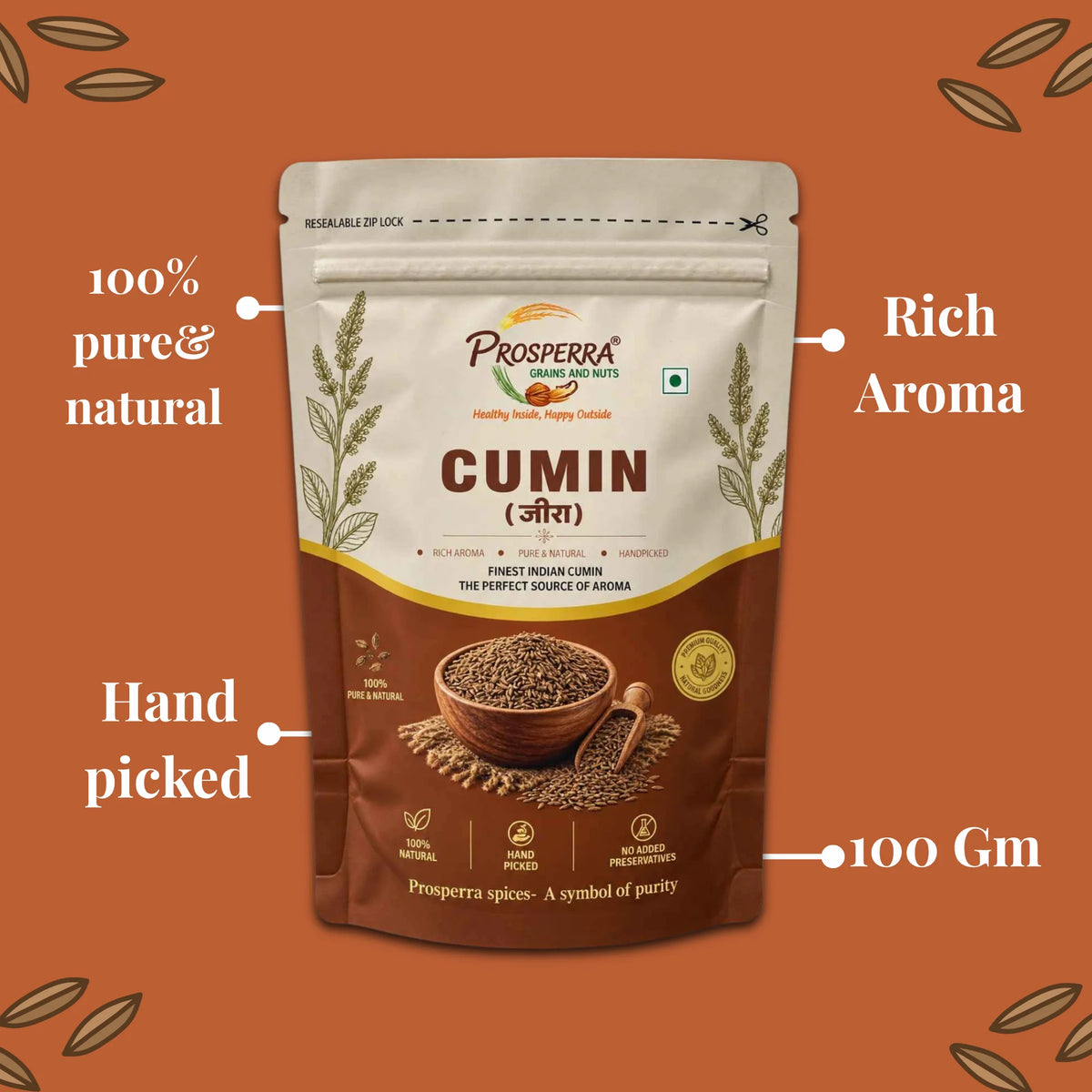 Cumin (Jeera) – Premium Aromatic Indian Spice