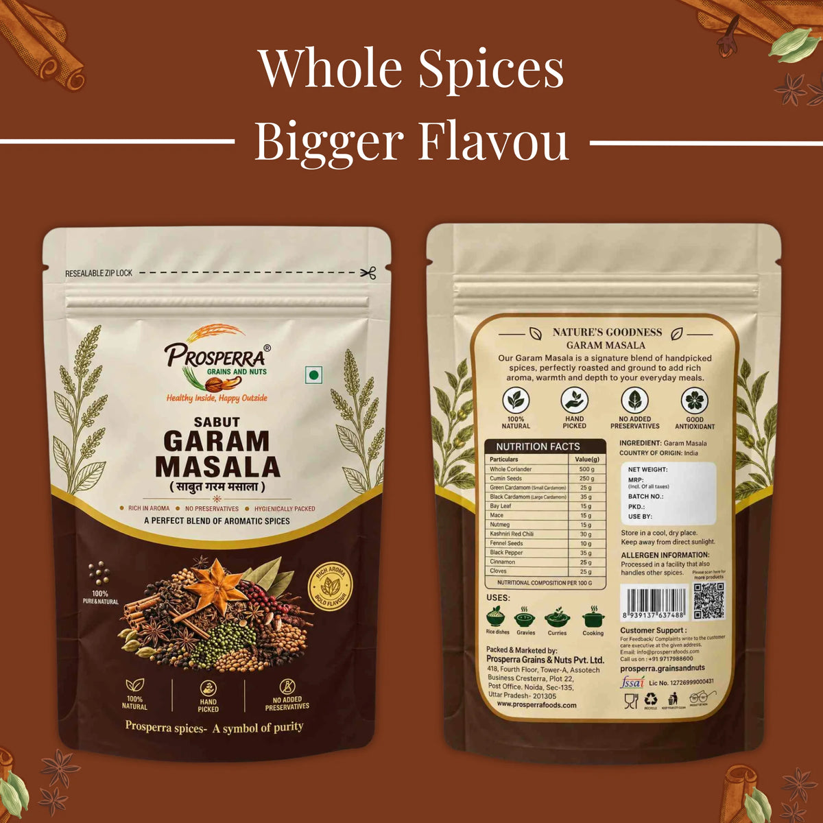 Premium Garam Masala – Authentic Indian Spice Blend