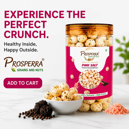 Buy Pink Salt Makhana Pack of 3 Online | Prosperra Grains & Nuts