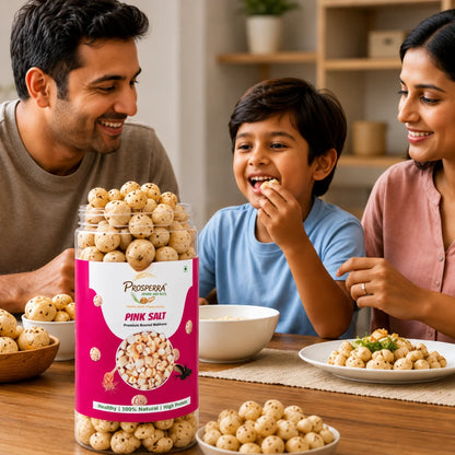 Buy Pink Salt Makhana Pack of 3 Online | Prosperra Grains & Nuts