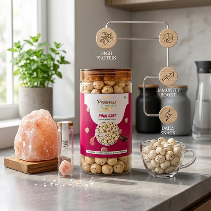 Buy Pink Salt Makhana Pack of 3 Online | Prosperra Grains & Nuts