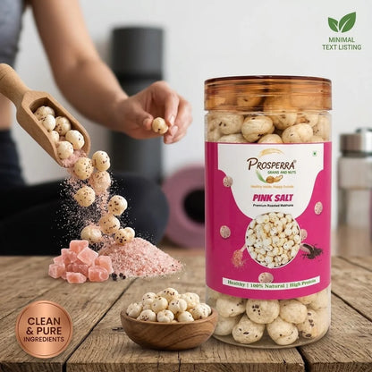 Buy Pink Salt Makhana Pack of 3 Online | Prosperra Grains & Nuts