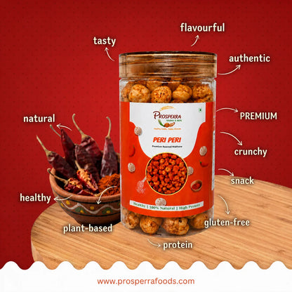 Peri Peri Makhana Pack of 3 - Prosperra Grains & Nuts