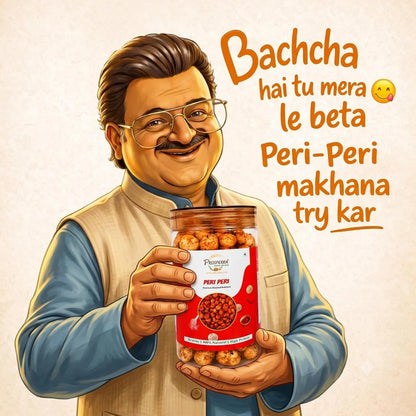 Peri Peri Makhana Pack of 3 - Prosperra Grains & Nuts