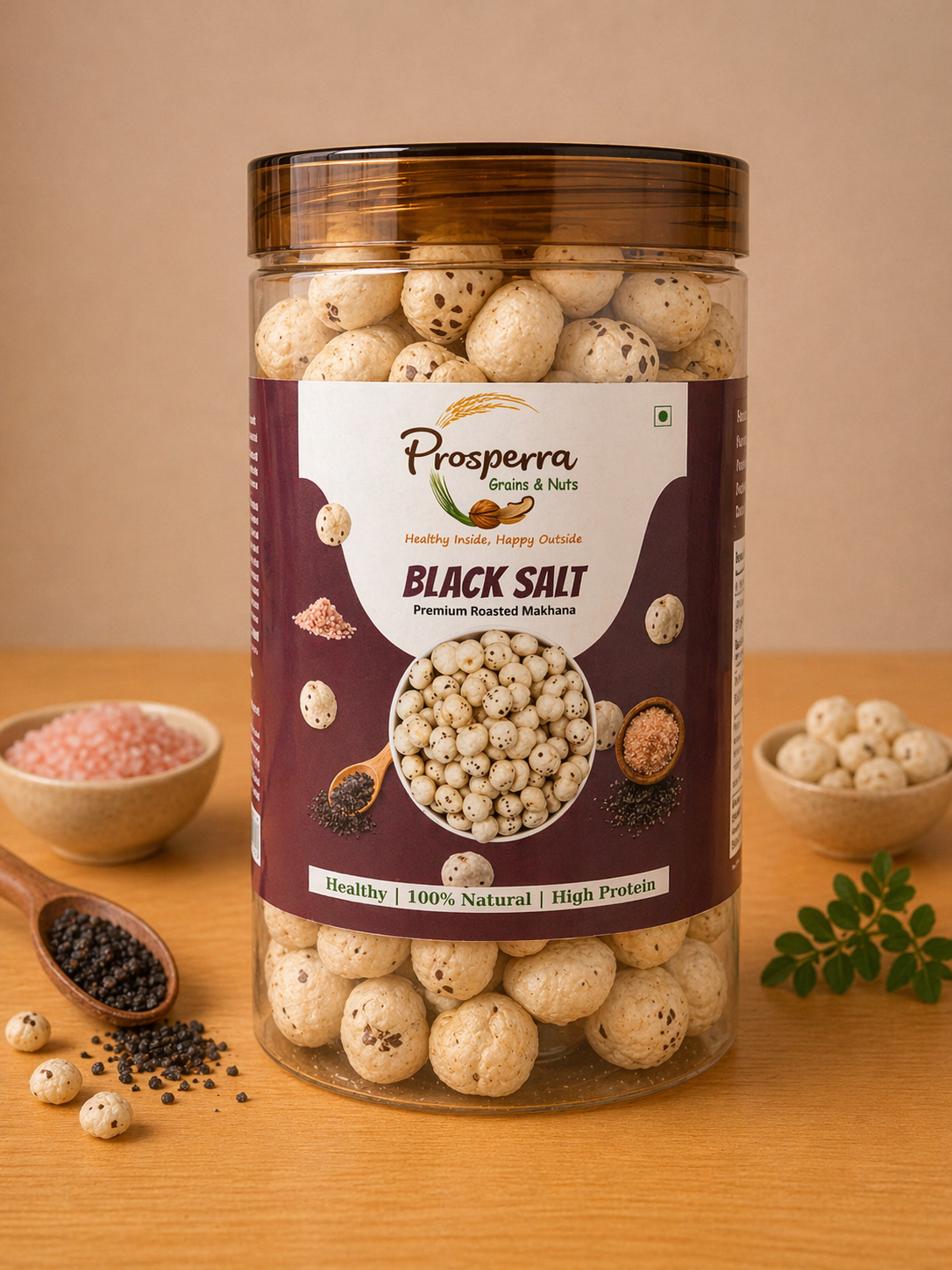 Black Salt Makhana