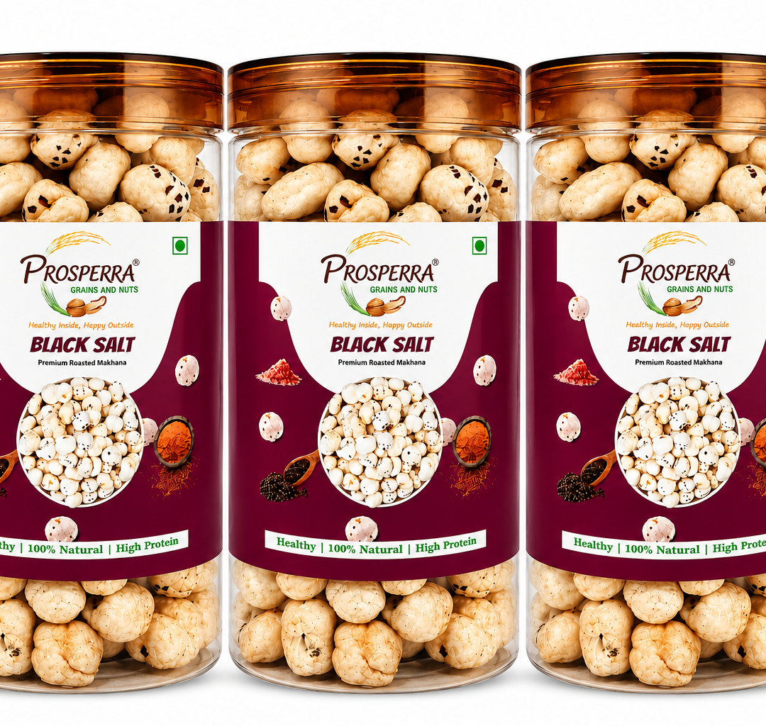 Black Salt  Makhana Pack of 3
