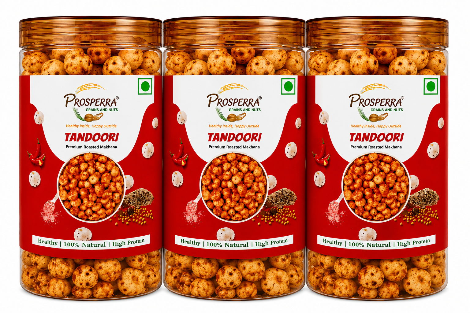 Tandoori Makhana Pack of 3