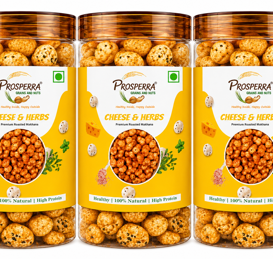Cheese & Herbs Makhana Pack of 3